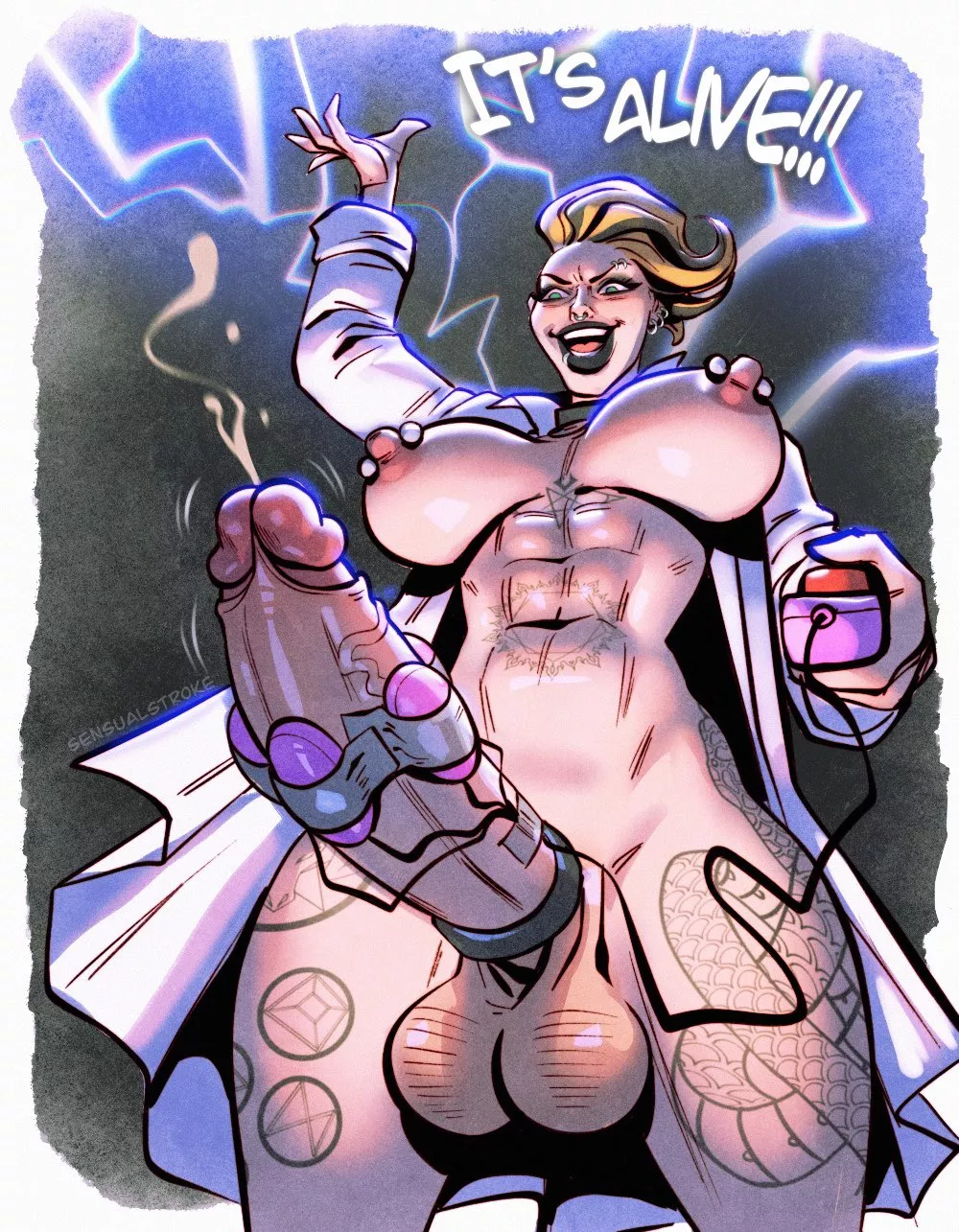 The monster dick is ALIVE! (SensualStroke)