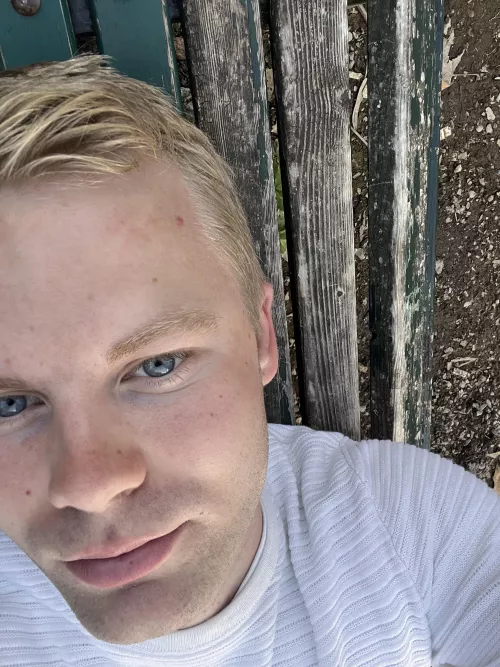 This bench was actually pretty comfy