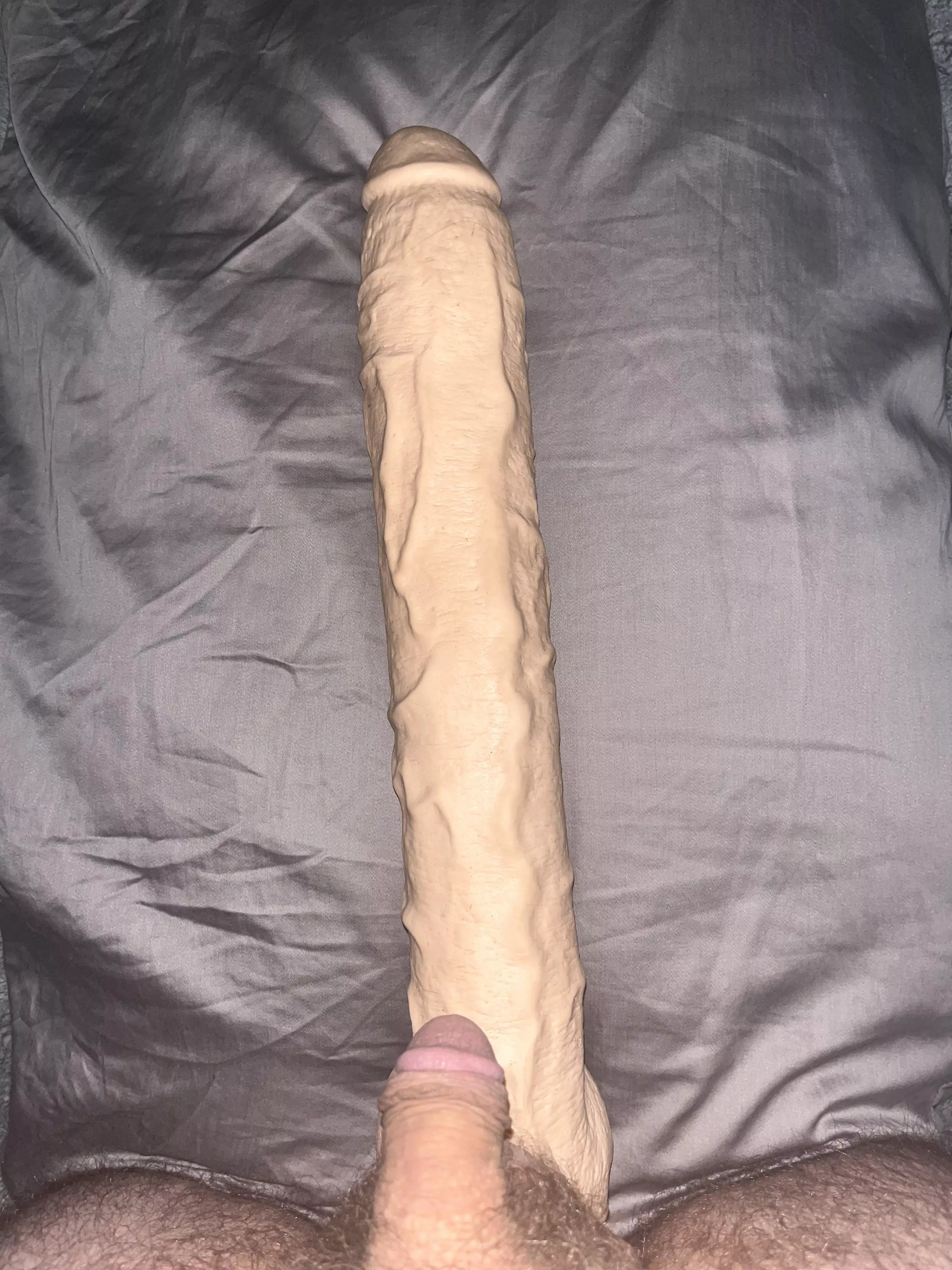 Wife wants me to suck a big cock while she humiliates me and rides her toy