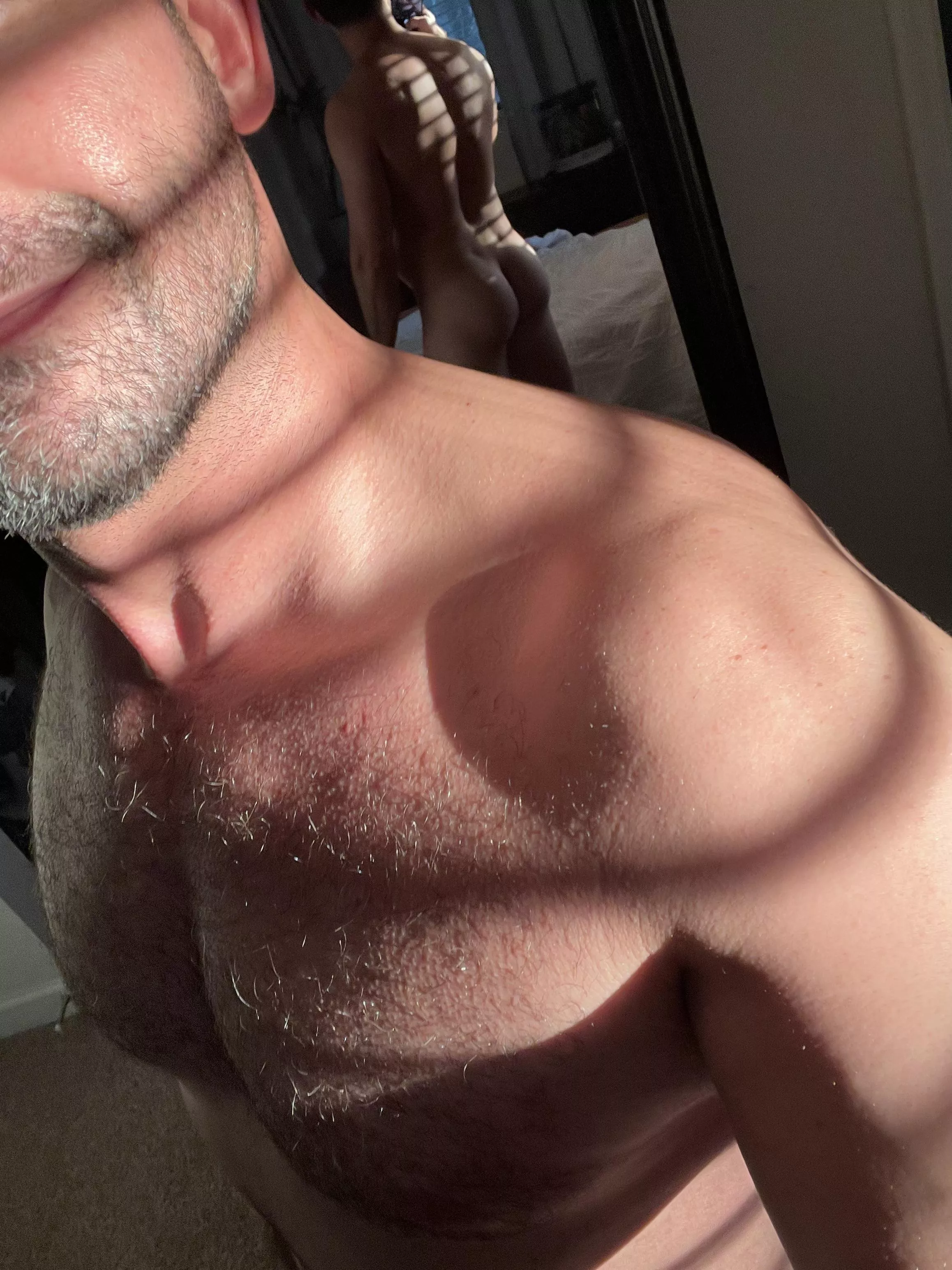 Blinds are open. You trying to sneak a peek?