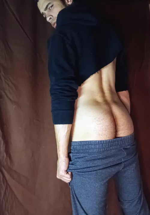 Caught me changing. What you doing?