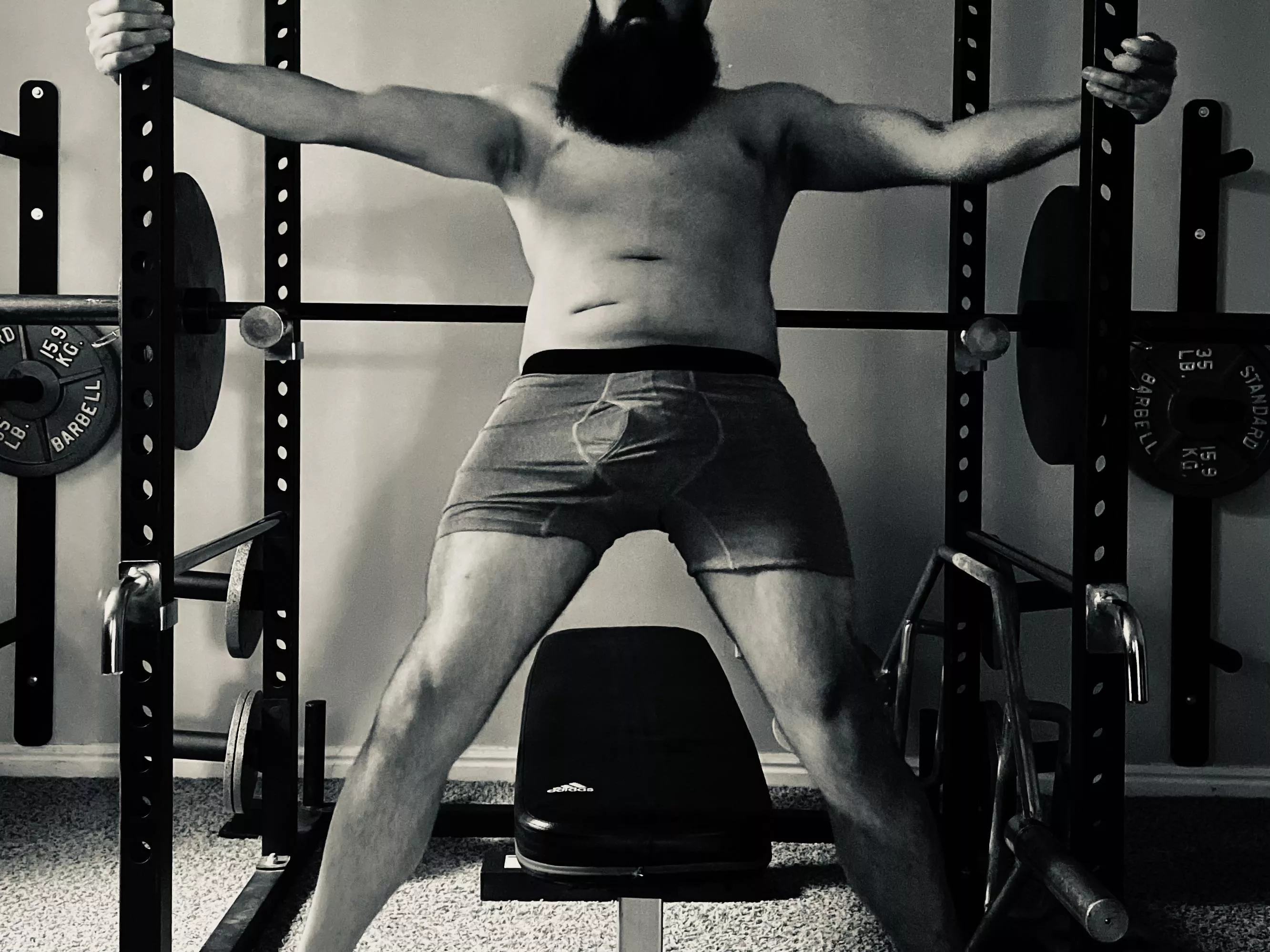 Climb on like a jungle gym.