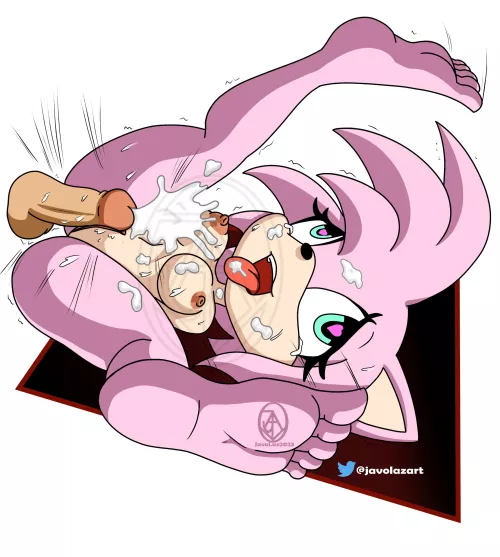 Cum shot!!! - Amy Rose - JavoLazArt