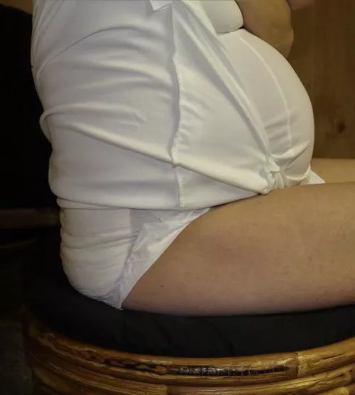 Diapers are pretty much mandatory during pregnancy.