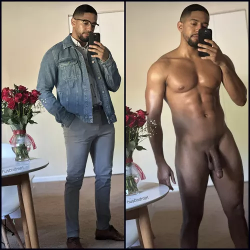 Get you a man that can do both 🌹