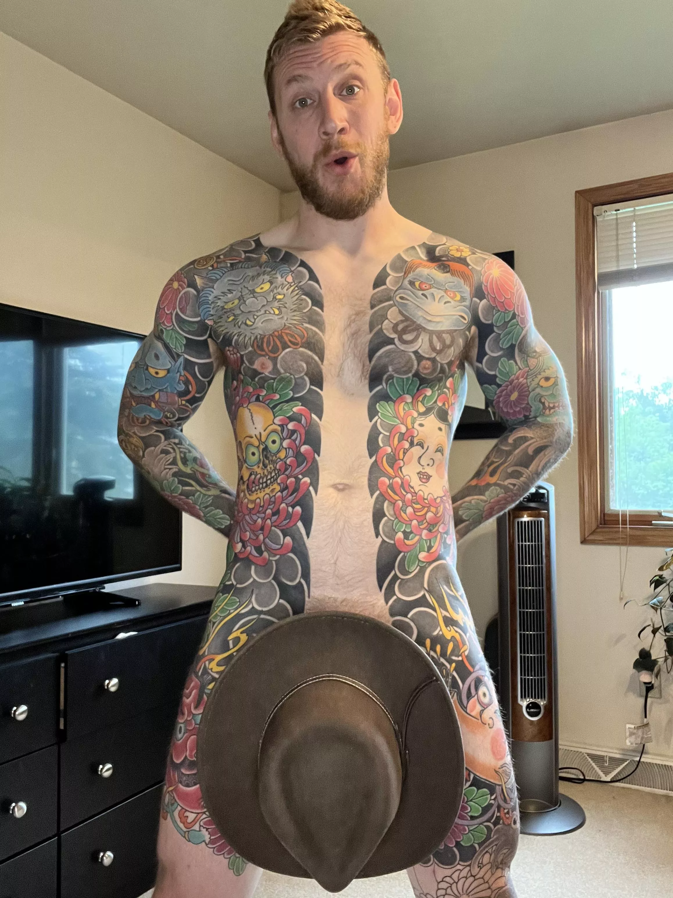 Hats off to you 😜