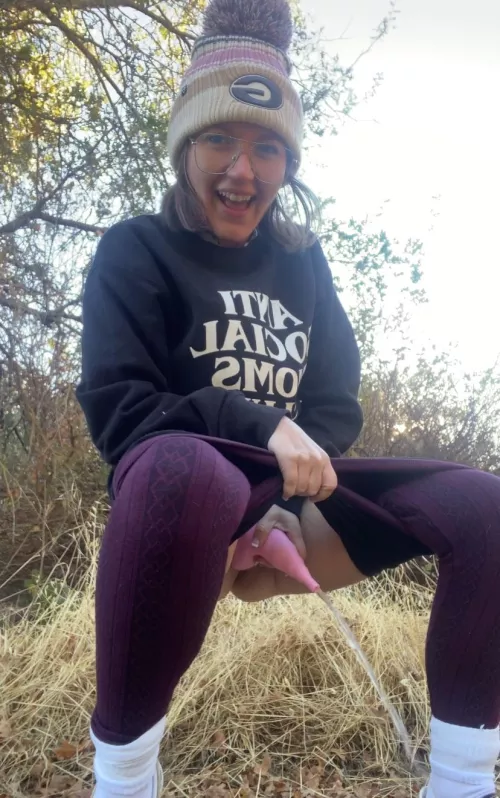 I am way too excited about my urinal.. wish it was a person though