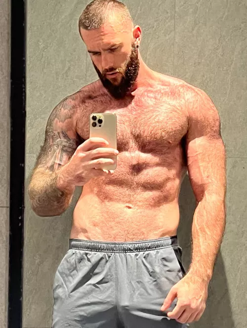 I get so damn sweaty after gym