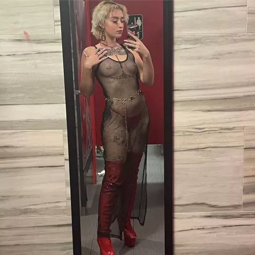 I love that I wear lingerie for work