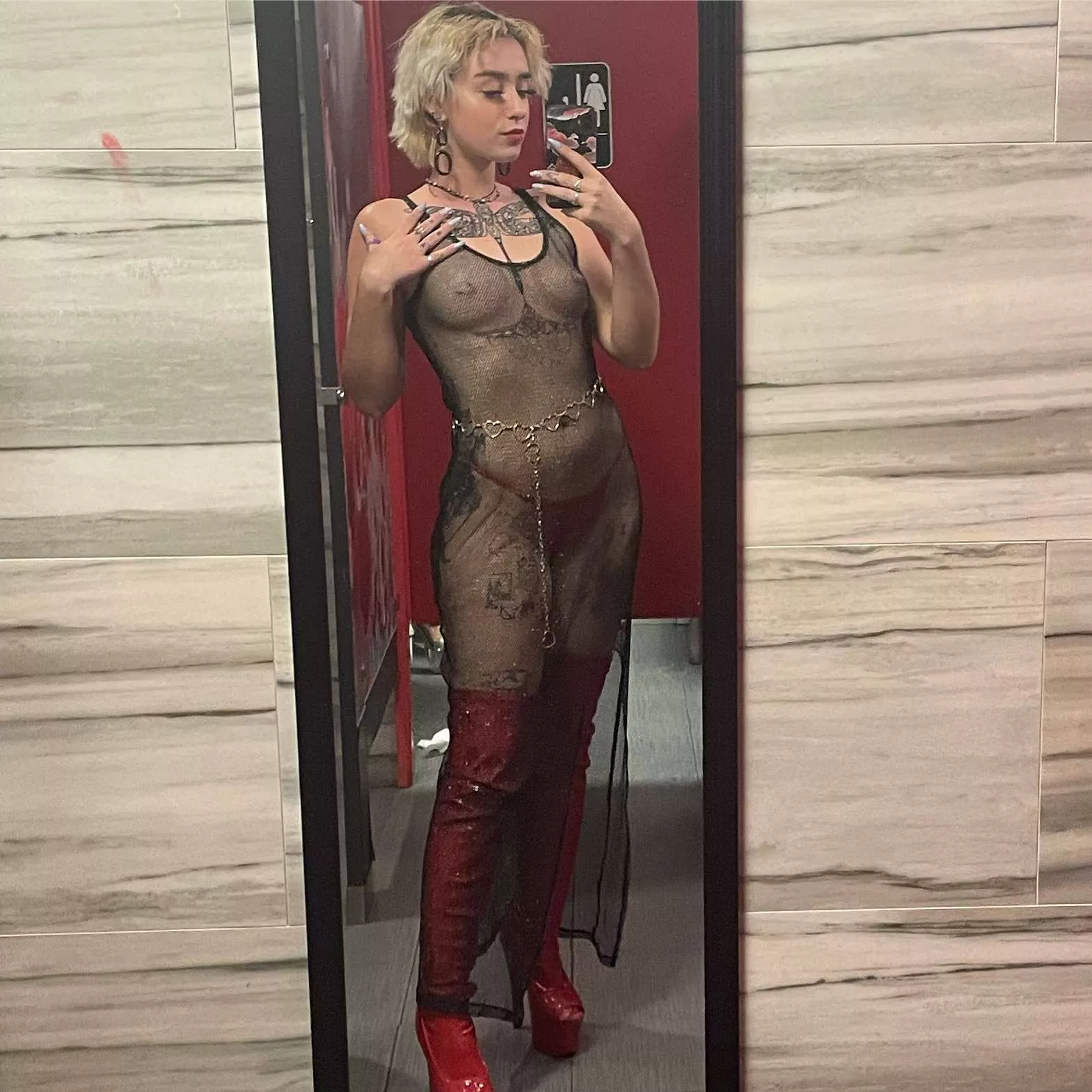 I love that I wear lingerie for work