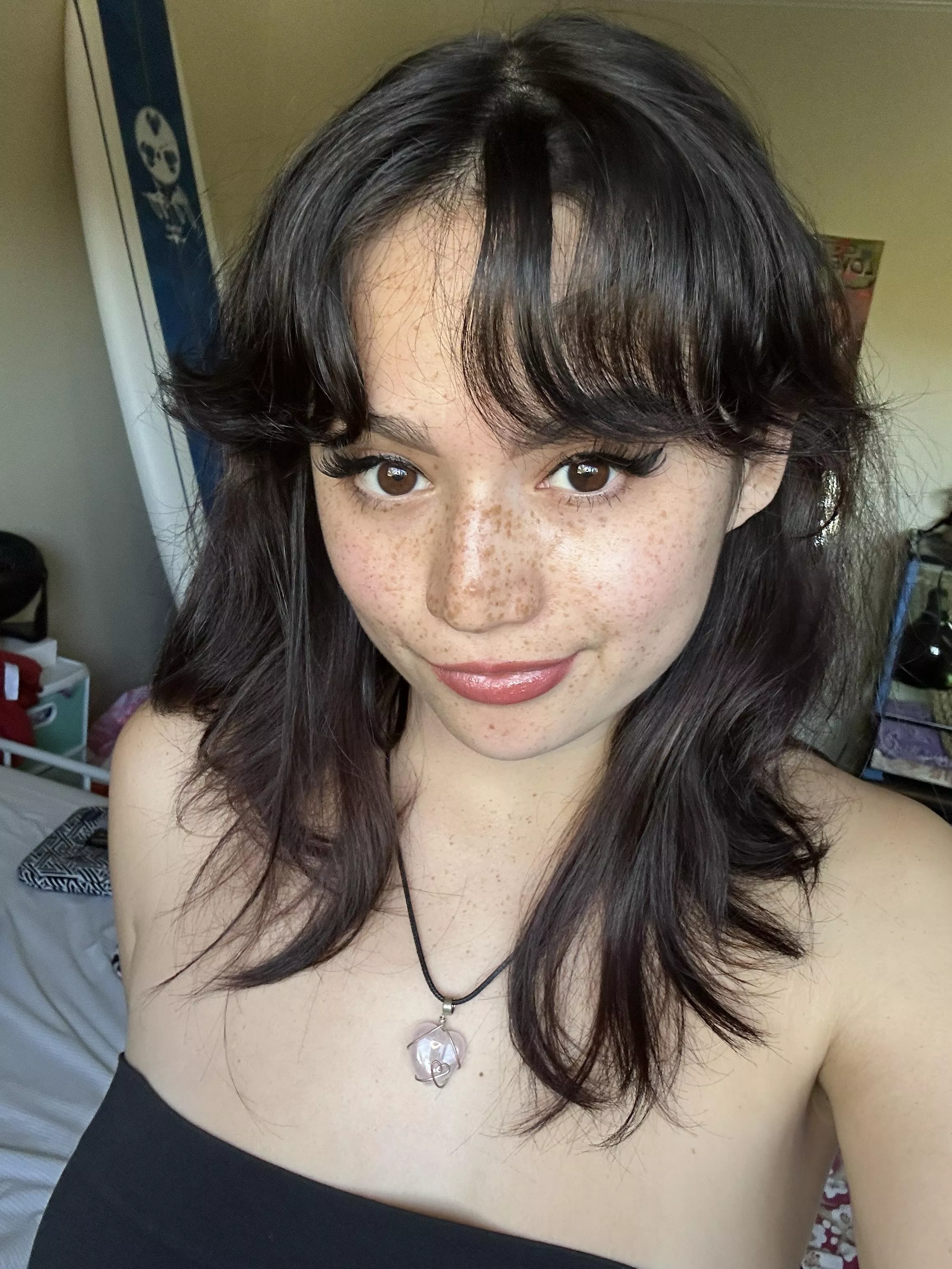 I only talk to guys who love freckles