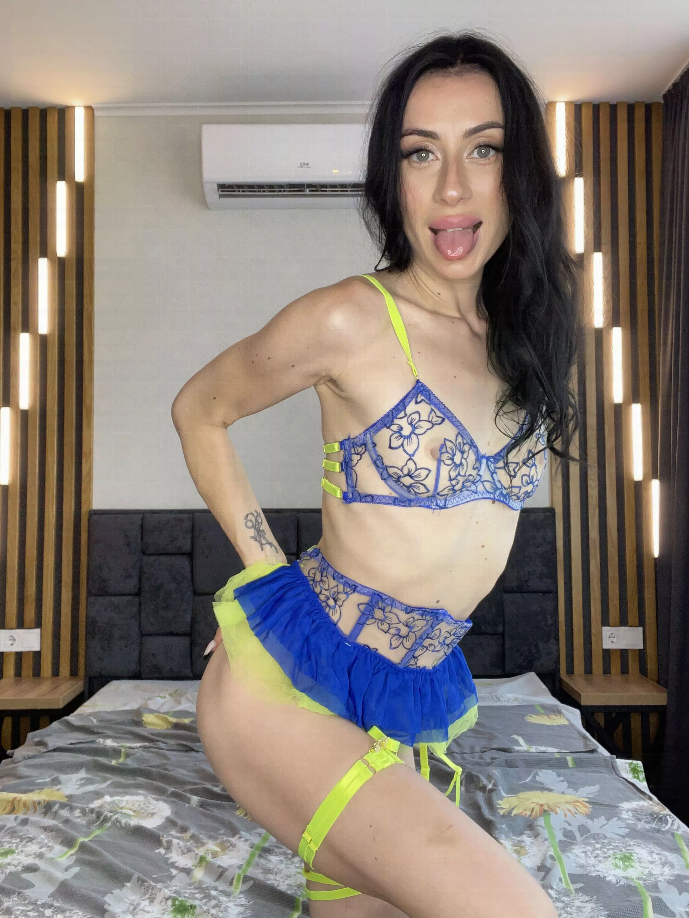 In the mood for a tit-job!