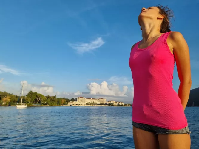 It's getting chilly on the beach