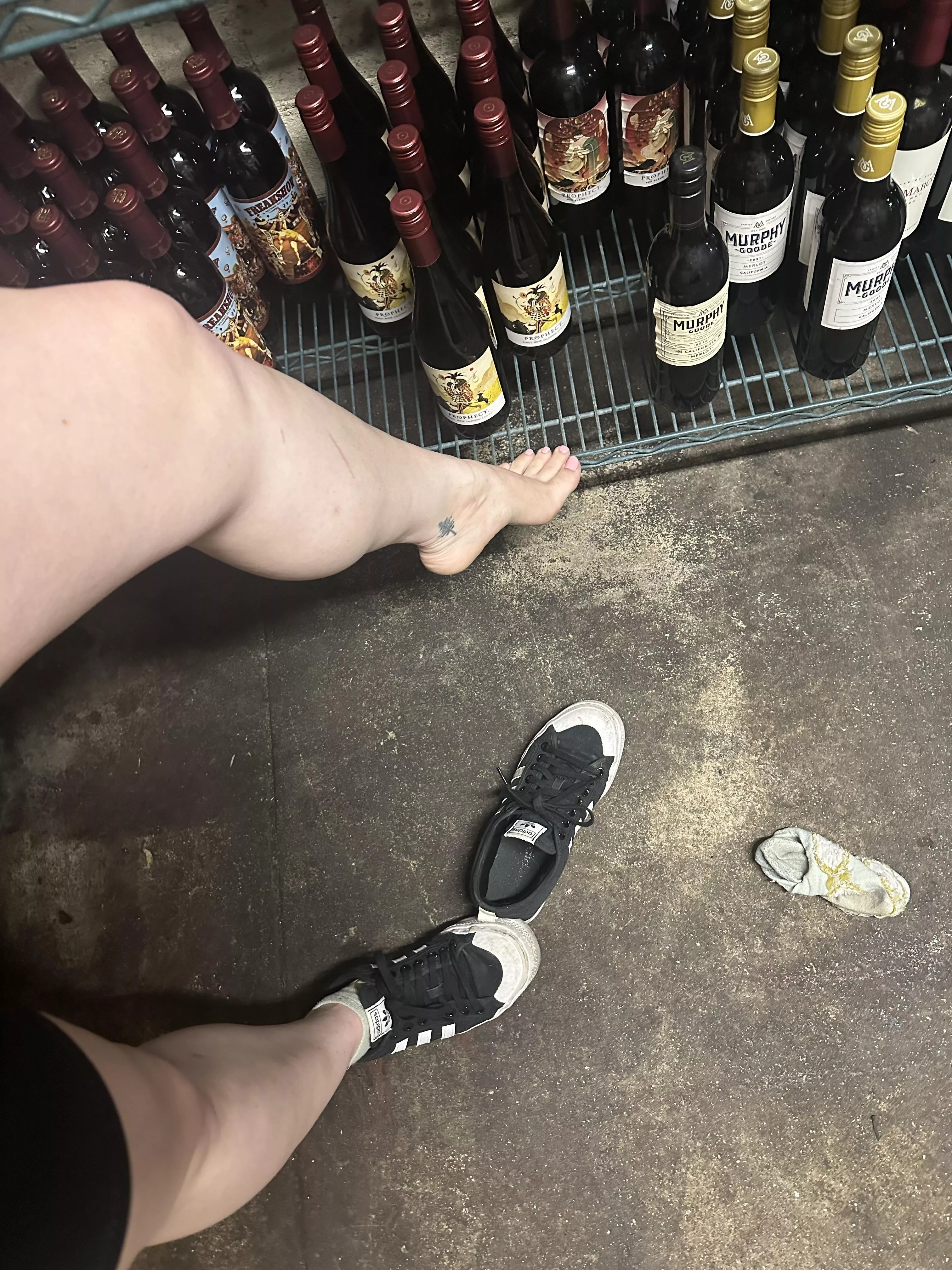 Just a bartender showing off…