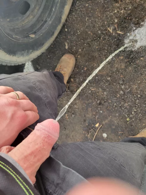 Just another work pee