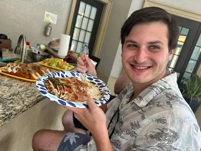 Made okonomiyaki ๐ฏ๐ต the other day