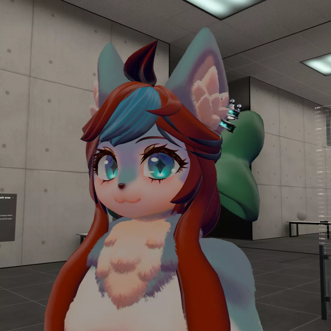 making new vrc avatar (art by me)