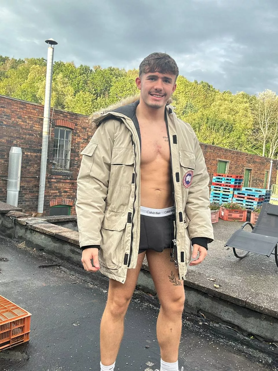 My shorts may be too revealing…?