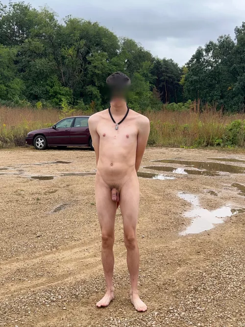 naked at the park