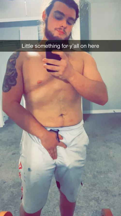 Seems that my pump followed me home from the gym. Shame you didn’t