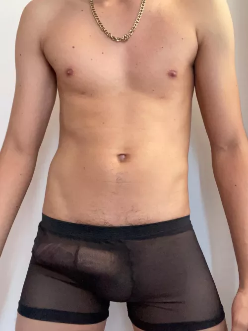 Would you take it off with your mouth?