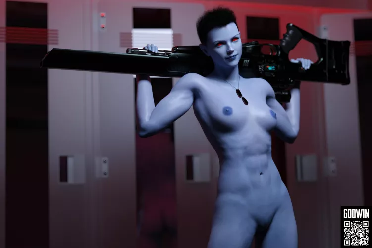 Chiss Sniper (Godwin)[OC]