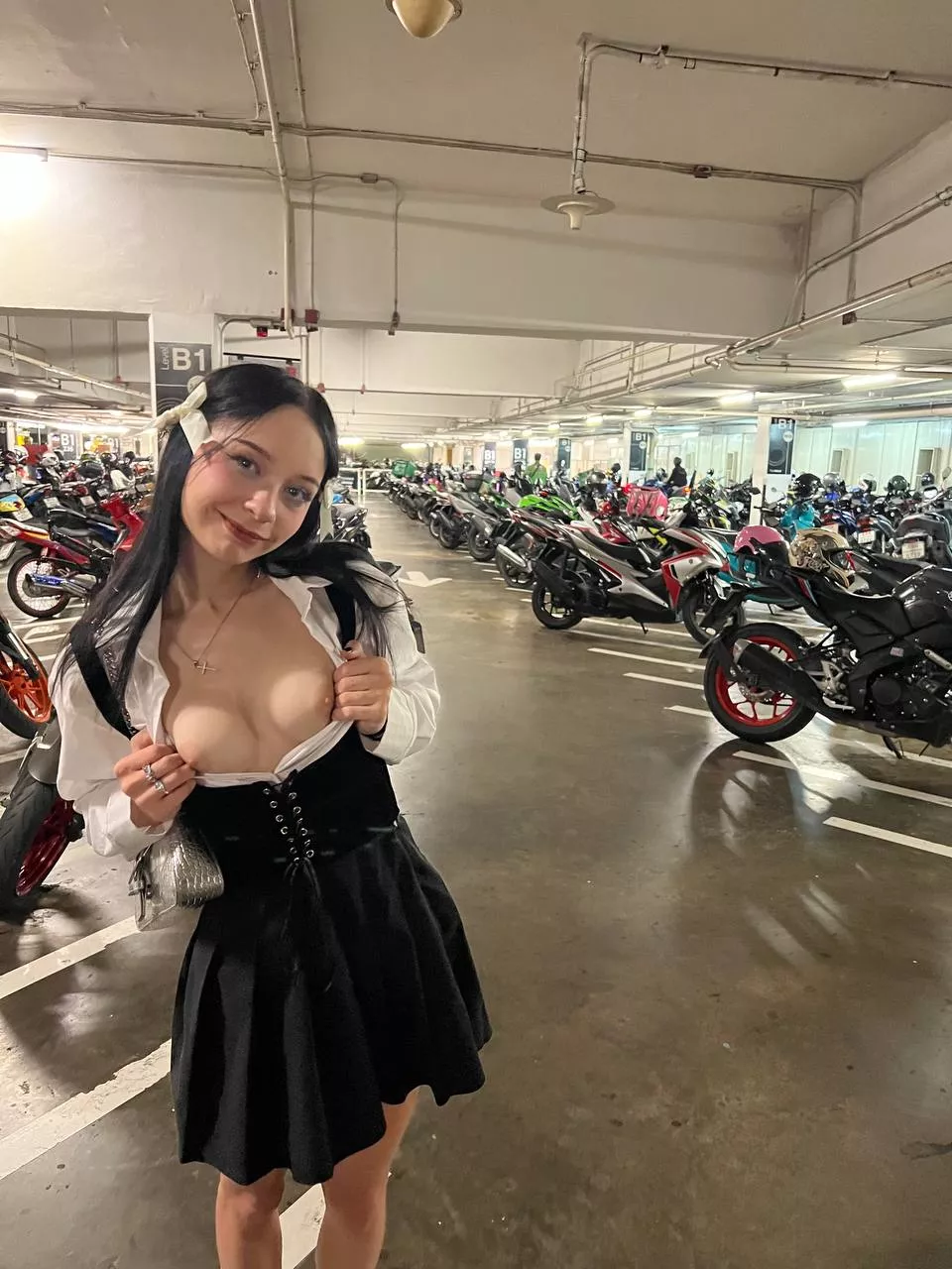 Flashing after classes is fun!