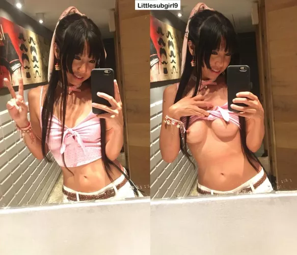 I almost got caught in the bathroom at restaurant taking this for you