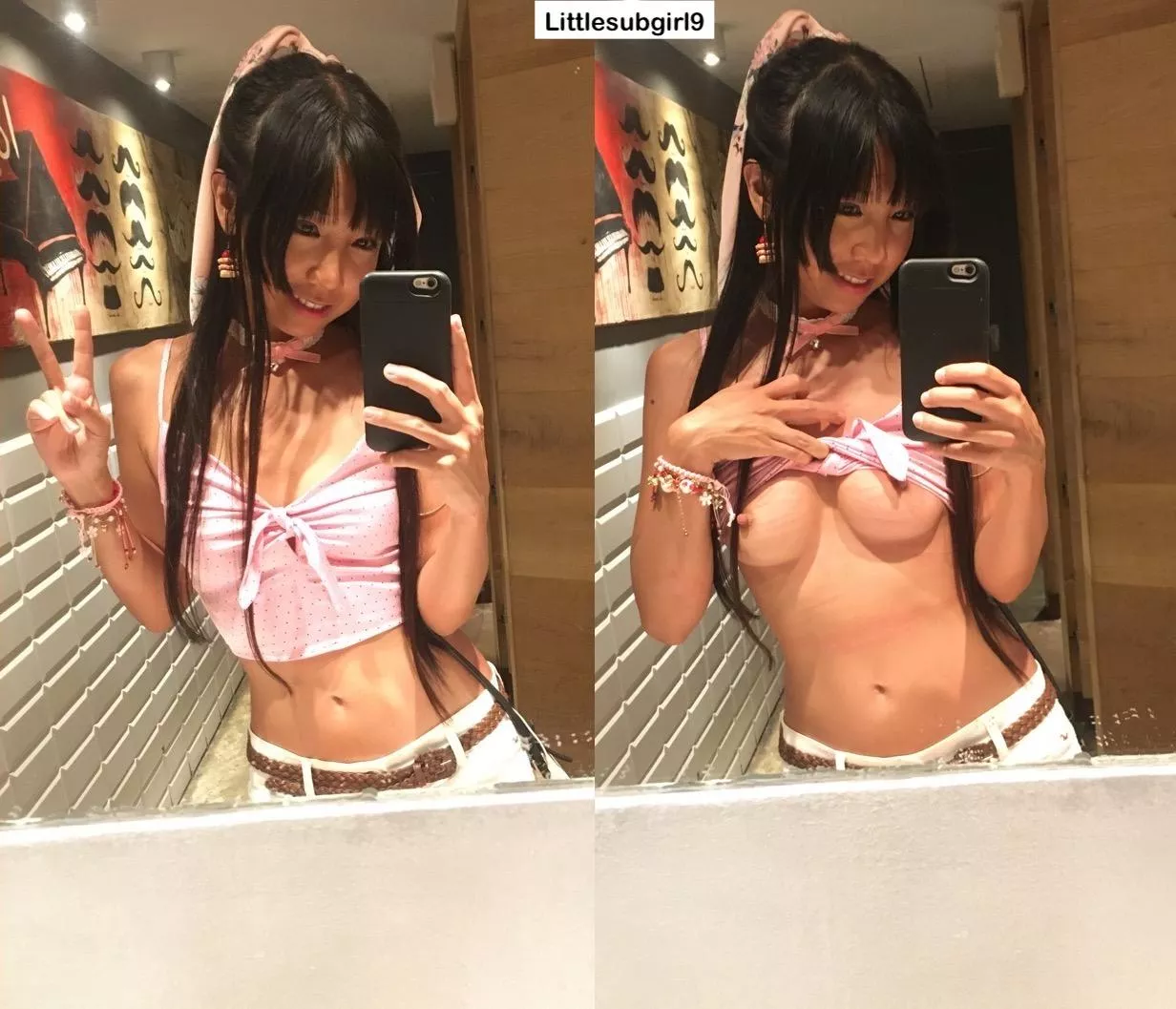 I almost got caught in the bathroom at restaurant taking this for you