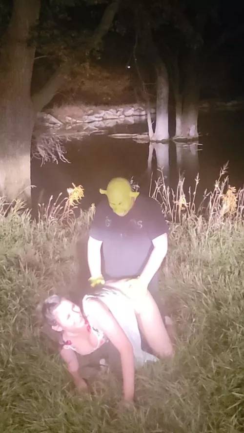 I got lost in a swamp..turns out an ogre lived there...