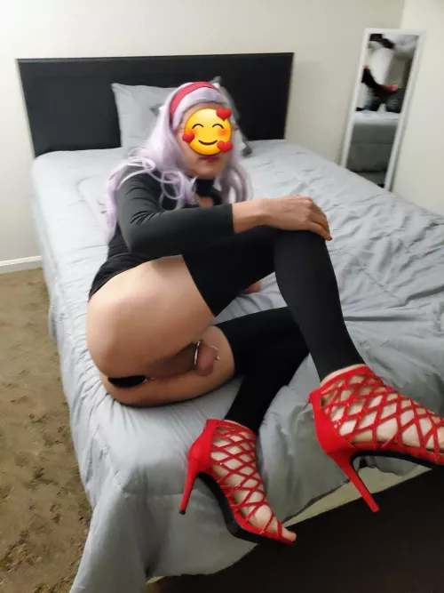 If you know you know 🤗 there is no other feeling then being plugged and locked in the chastity 💗