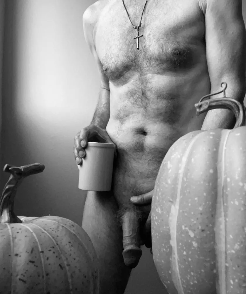 I'll tend your patch while you take care of the jack o...lantern...