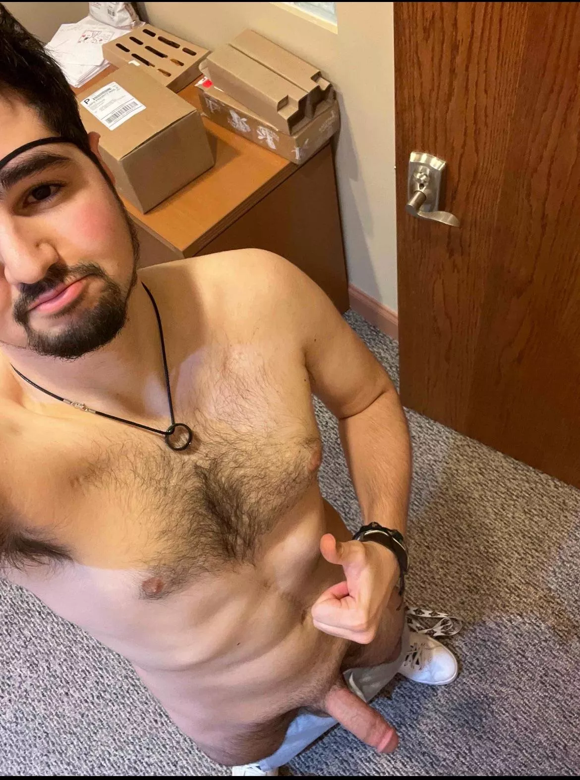 Is it normal to be naked at work? lol