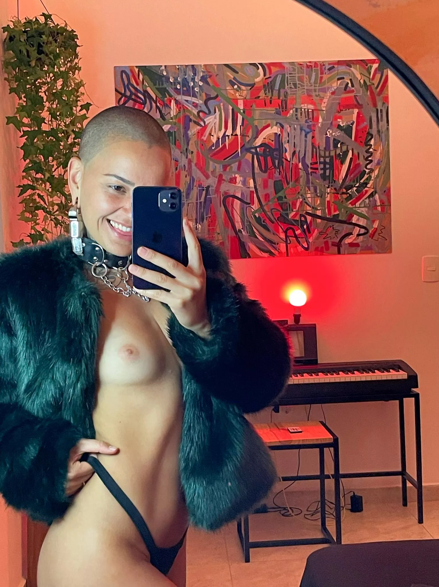 Just because they asked me for a photo with that outfit