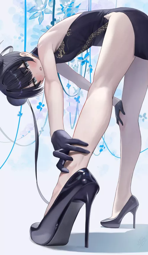 Kisaki's Thighs [Blue Archive]