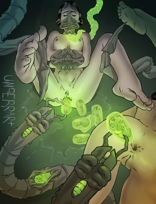 [OC] Alien impregnation program (Underrart)