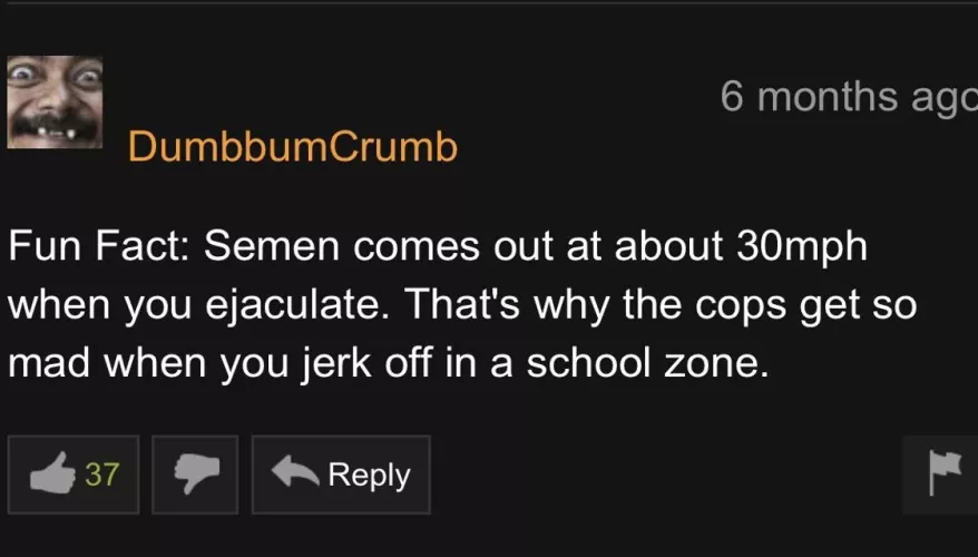 Oh, so that's why I got arrested last week!