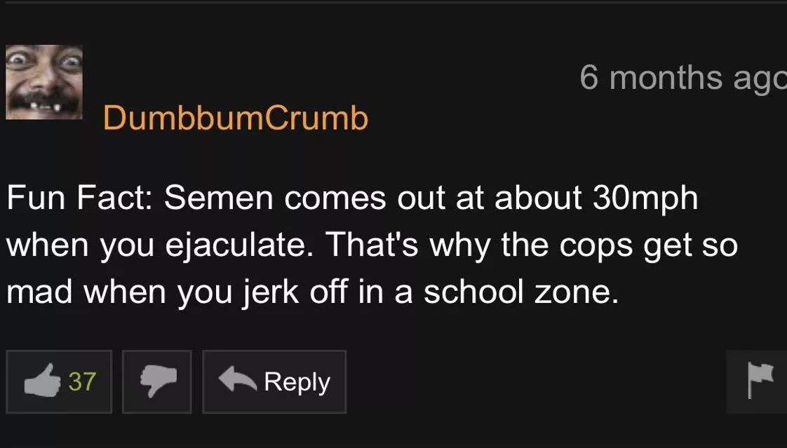 Oh, so that's why I got arrested last week!