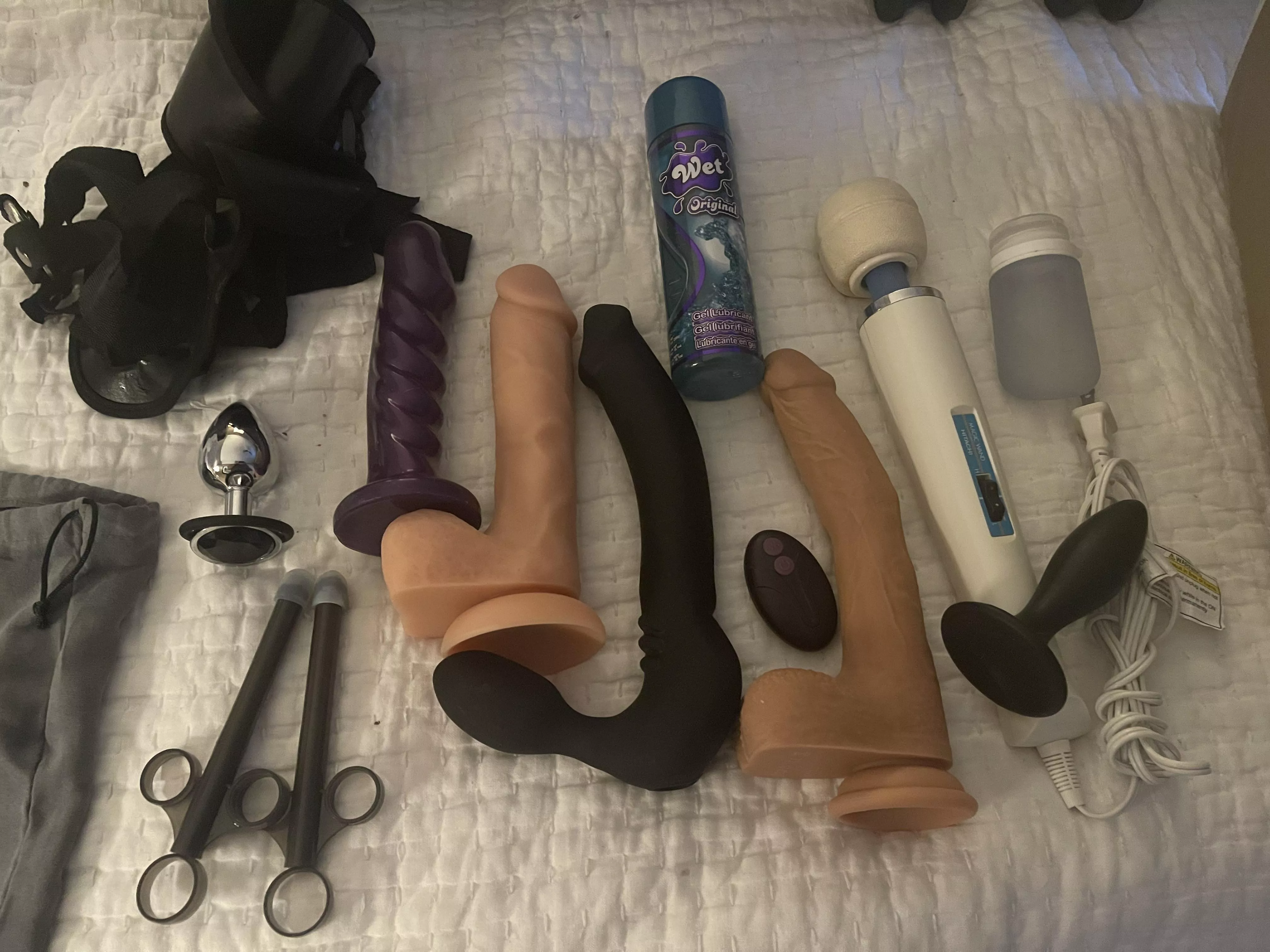 Packed and ready to go…