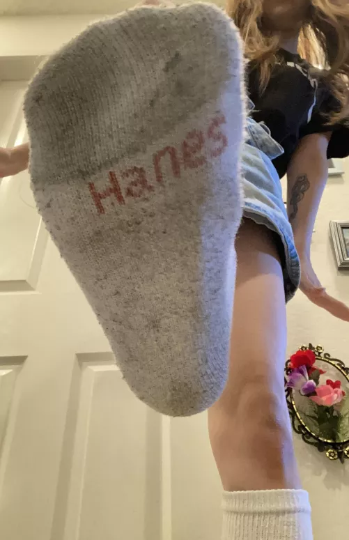 [selling] POV: You are so little I stepped on you! Get these crews for $25~Selling panties/socks/bras and digital content~