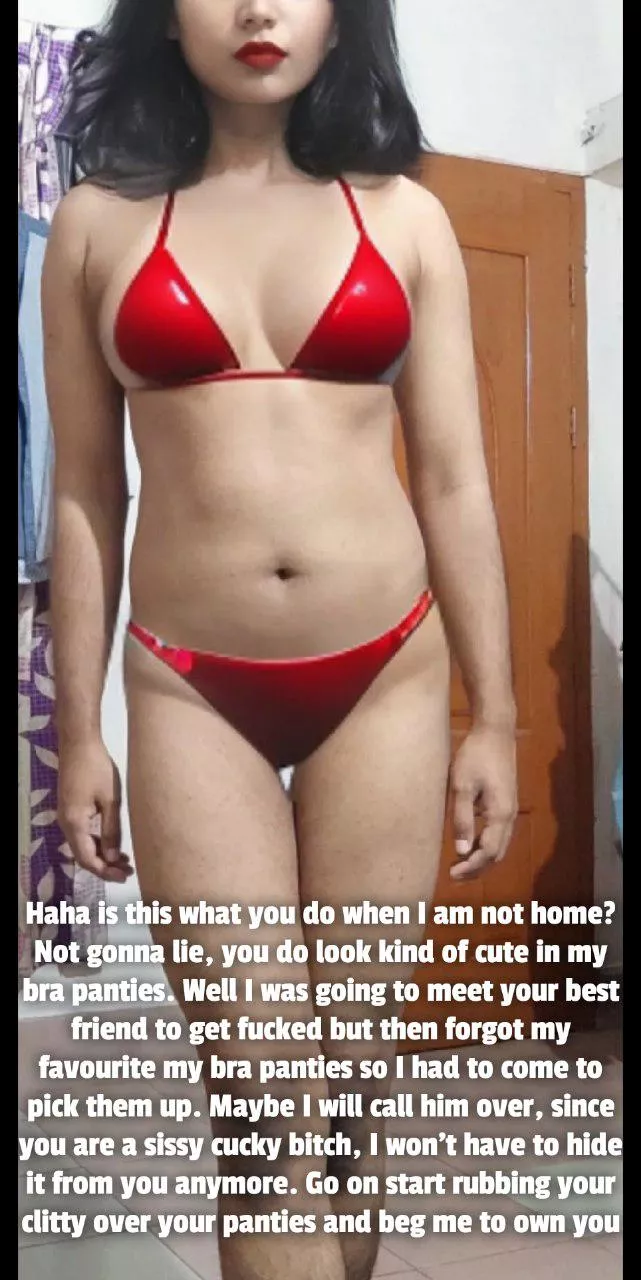 She caught me like this