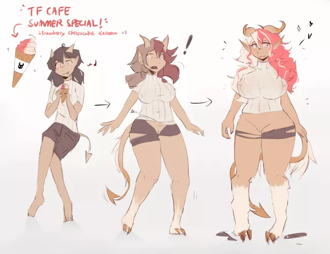 sweet demon tf :> 💕 (tf cafe pt 5!)