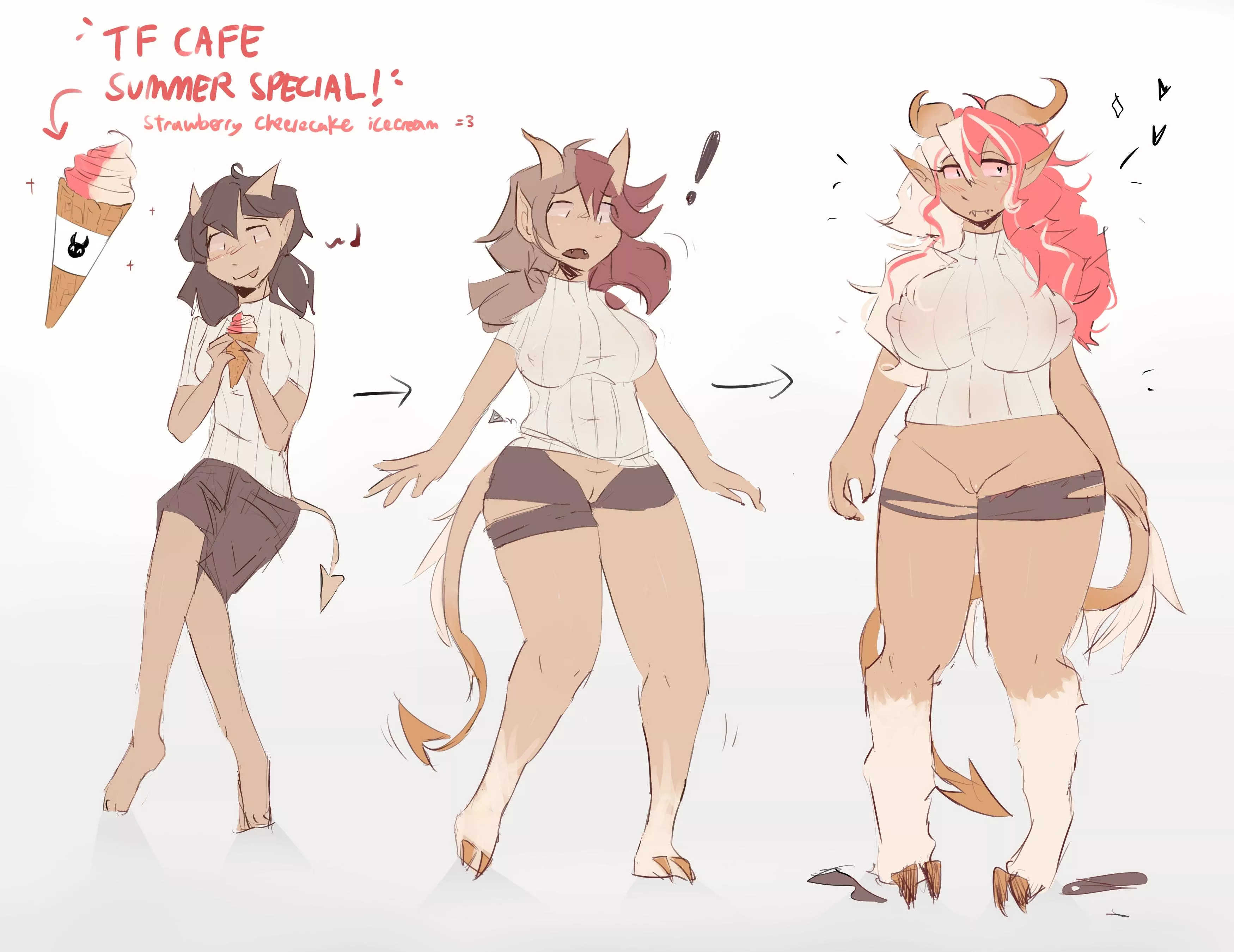 sweet demon tf :> 💕 (tf cafe pt 5!)