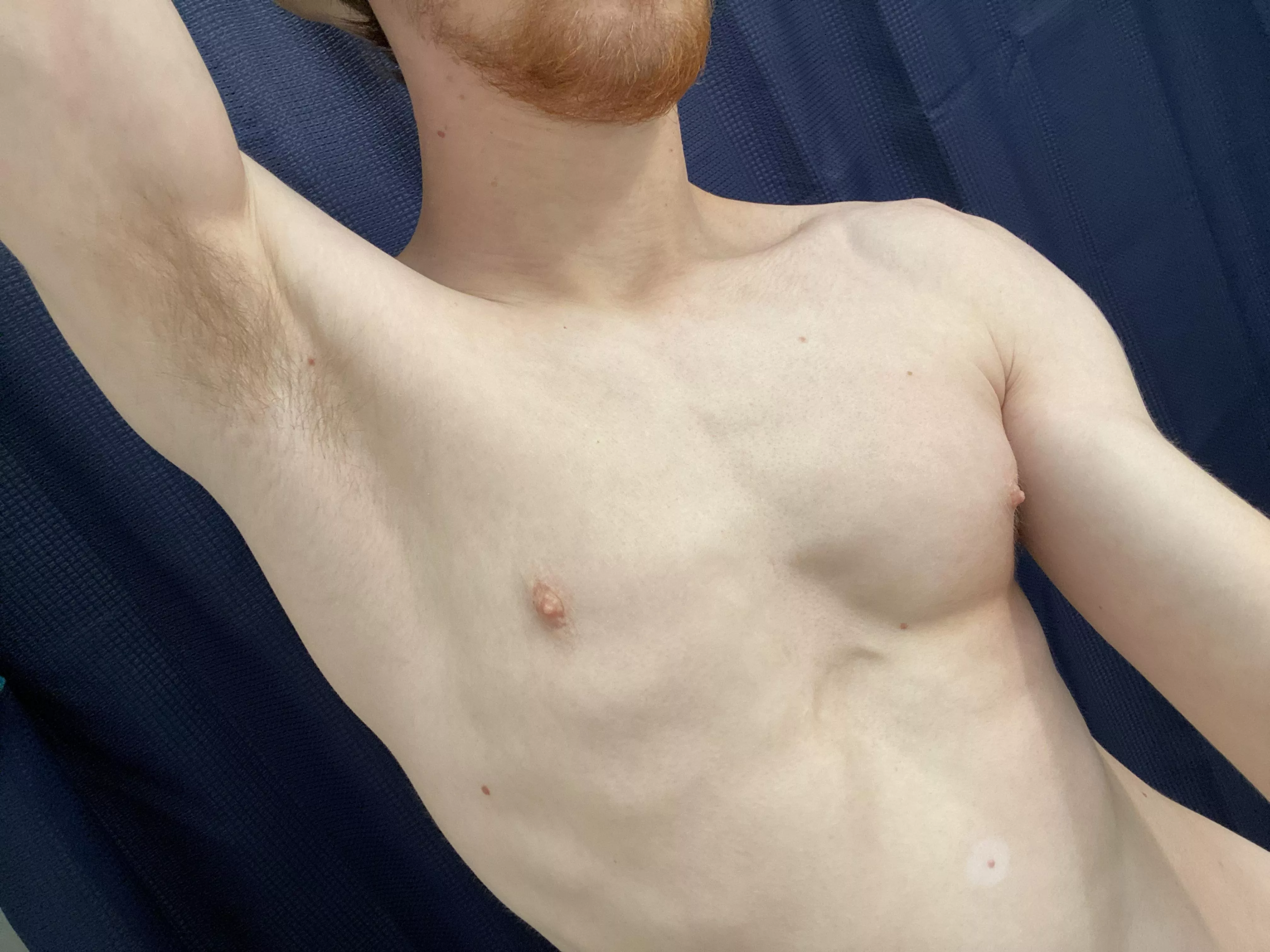 Wanna lick them before I shower?