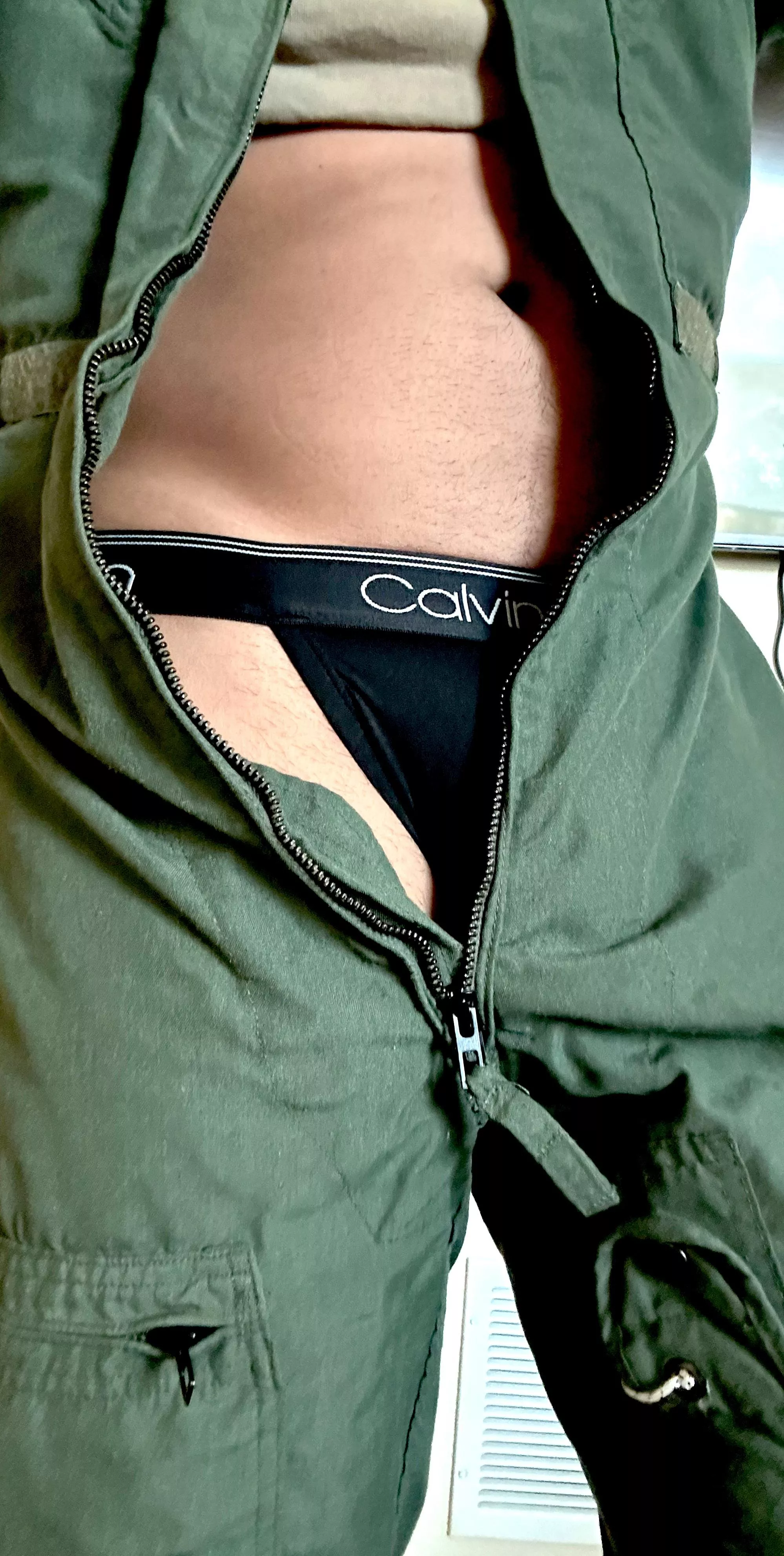 Wearing a jock under a flight suit is the best ;)