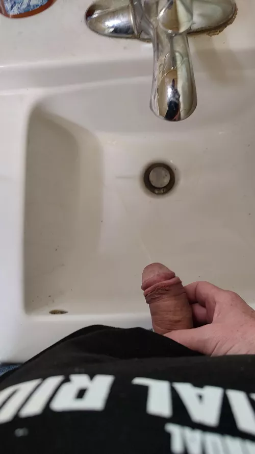 When the bathroom is packed do whatever you need to do