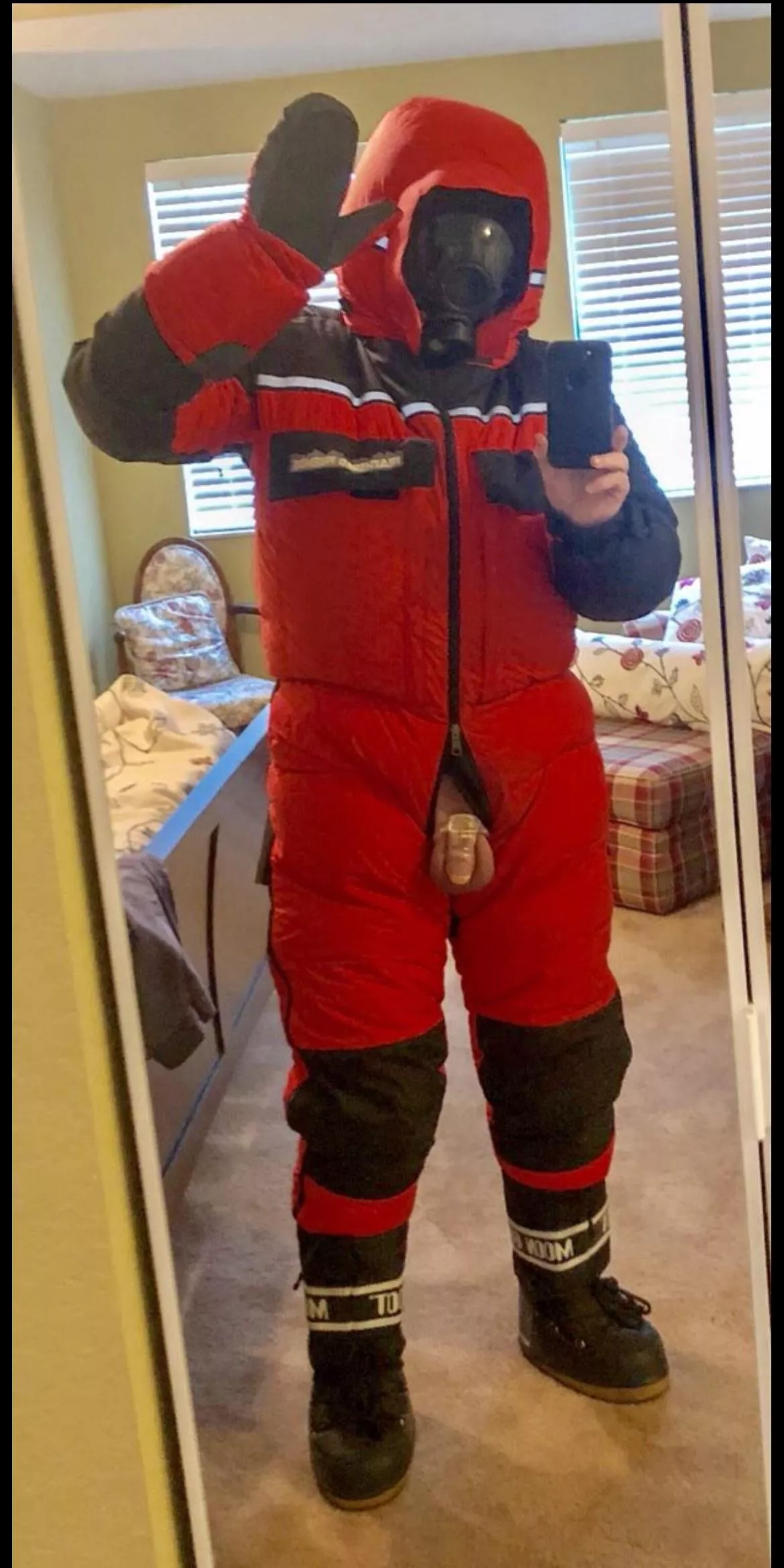 You never know when a cage is hiding in gear.