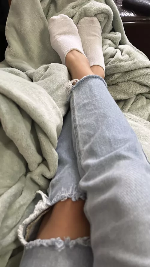 Come and put my sweaty socks in your mouth(Selling- US based) 2 day worn socks, tracking info and proof of wear