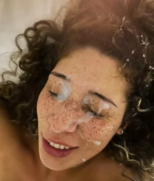 Cum on freckles!