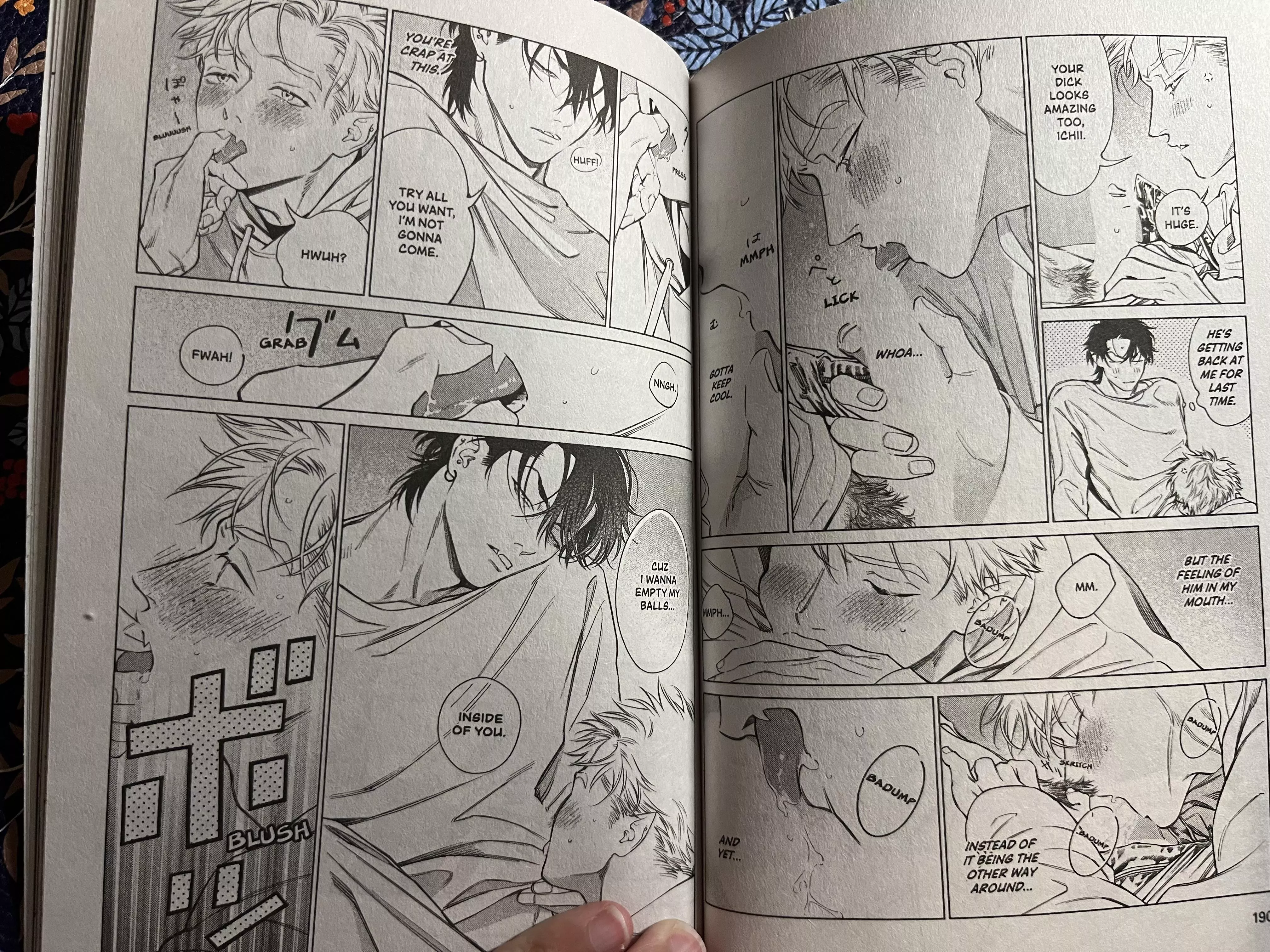 [FANGS] i’ve had this on my shelf for a while but only cracked it open tonight. It’s very sexy!